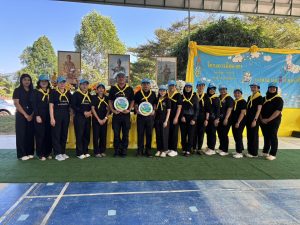 กิจกรรมจิตอาสาบำเพ็ญสาธารณประโยชน์และบำเพ็ญสาธารณกุศล ณ โรงเรียนบ้านบางหิน